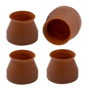 Imagem de Kit 12 Protetores Para Pe De Moveis Cadeira 20 - 23Mm A 25Mm