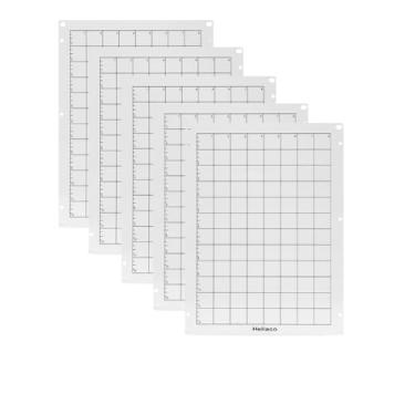 Imagem de Kit 5 Bases De Corte Helíaco Compatível Silhouette Curio A4 Com Cola - 40mm