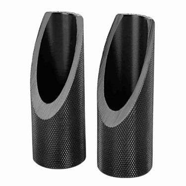 Imagem de 2 peças de pinos de motocicleta de motocicleta, suporte de pé de liga de alumínio sólido, substituição de pino de pé de motocicleta, antiderrapante para motociclista, para