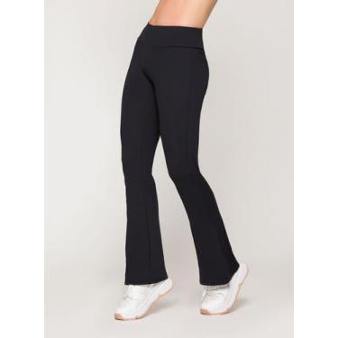 Imagem de Calça Flare Selene Sport 20815.003 Feminina Fitness Poliamida T. P/GG,