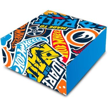 Imagem de Caixa 4 Doces Quadrada - Hot Wheels - 1 unidade - Festcolor - Rizzo