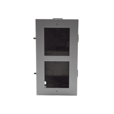 Imagem de Gabinete Embutir Hikvision DS-KD-ACF2/PLASTIC 2 Modulos P/ DS-KD8003-IME1
