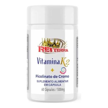 Imagem de Rei Terra Vitamina K2 + Picolinato de Cromo, 60 Cápsulas