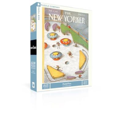 Imagem de New York Puzzle Company - New Yorker Pinball Piste - Quebra-cabeça de 500 peças para adultos por John O'Brien