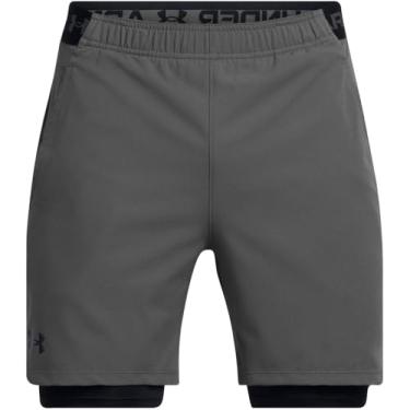 Imagem de Under armour Shorts Vanish Woven com Heat Gear - Masculino (1373764-025, Castlerock/Preto/Preto), Castlerock / Preto - 025, P