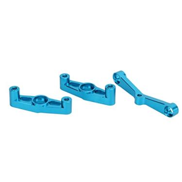 Imagem de Cryfokt Conjunto de Conjunto de Direção de Alumínio de Acabamento Fino para Tamiya TT02 1/10, de Direção de Desempenho Estável para Amadores