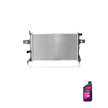 Imagem de Kit Radiador GM Vectra 2006 Brasado Para Ar Condicionado E Aditivo Concentrado
