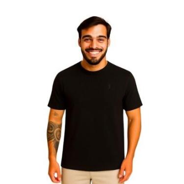 Imagem de Camiseta Masculina Texturizada Manga Curta Medson-Masculino