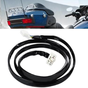 Imagem de Conector da placa de circuito da lanterna traseira do para-lama traseiro adequado para Harley-Davidson Sportster Dyna Softail Road King e Electra Glide Road Glide Street Glide 1996-2013, substitui