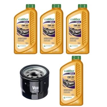 Imagem de Kit troca 4 Oléos 5w30 + Filtro Etios 1.3 1.5 2013 2014 2015