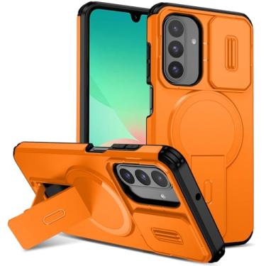 Imagem de Futanwei Capa para celular Pinwheel Plus 6, [Capa de câmera deslizante] [Suporte oculto] Capas de telefone protetoras de camada dupla para Bark-Phone A16/Troomi Galaxy A16 / Pinwheel Plus 5/Samsung