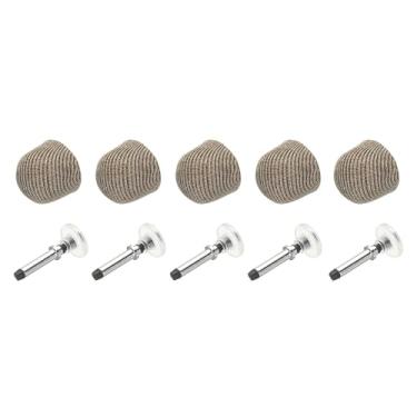 Imagem de 10 peças de ponta fina de fibra e disco Stylus de 5 mm/7 mm, substituição universal de alta precisão para dispositivos com tela sensível ao toque capacitiva