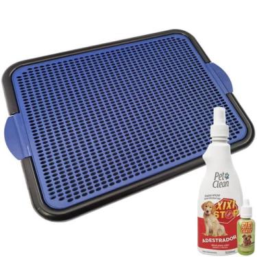 Imagem de Sanitário Canino Higiênico Toalete Pipi Dog + Xixi Certo Xixi Não Educ