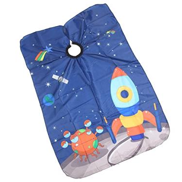 Imagem de Generic Capa de Cabeleireiro Infantil Profissional, Leve, Tema de Desenho Animado, Vestido de Corte de Cabelo para Meninos e Meninas, Fecho Ajustável para Crianças de 2 a 13 Anos, Coloração e Estilo de Cabelo, 47,2 X 35,4 Polegadas