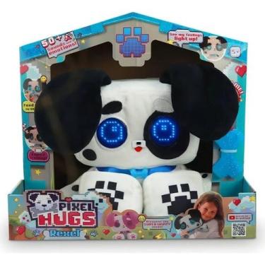 Imagem de Boneco de Pelúcia Interativo Hugs Rexel 23cm Multikids