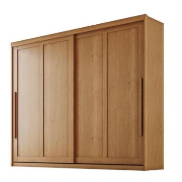 Imagem de Guarda Roupa De Casal Atraente 2 Portas De Correr Cinamomo - ZANZINI M