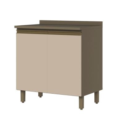 Imagem de Balcão Com Tampo 2 Portas 60 cm Connect Henn