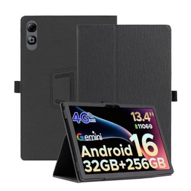 Imagem de Capa para tablet DOOGEE G6 Max de 13,4 polegadas, capa de proteção para tablet NOUKAJU com suporte dobrável com suporte para lápis e alça de pulso, resistente a quedas, capa de proteção para DOOGEE G6