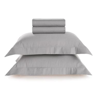 Imagem de Jogo De Cama Karsten Domos 270 Fios Cetim Queen