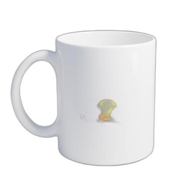 Imagem de Caneca Xícara de Café Porcelana 300ml Com Desenho Paisagem Pôr do Sol