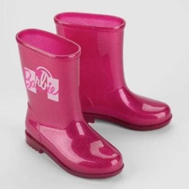 Imagem de Bota Galocha Grendene Barbie Menina Rosa Ref:22920-Feminino