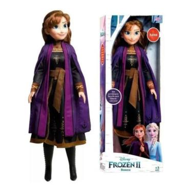 Imagem de Boneca Frozen 2 Anna My Size Disney 55cm Nova Brink