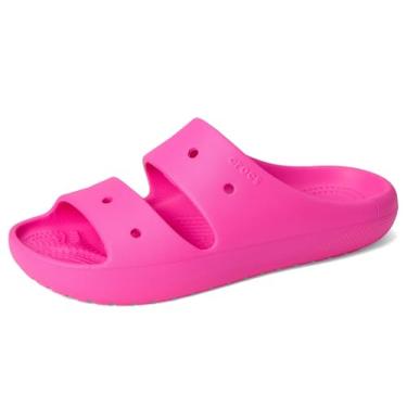 Imagem de Crocs Sandálias clássicas unissex infantis (infantil), Crush rosa, 28