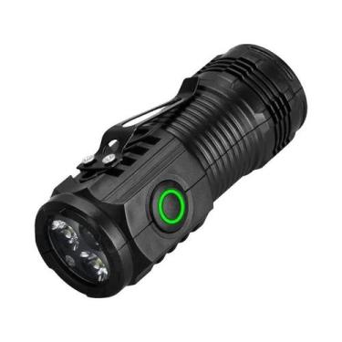 Imagem de Lanterna Recarregável À Prova d'Água Para Uso Externo Luz Forte Portát