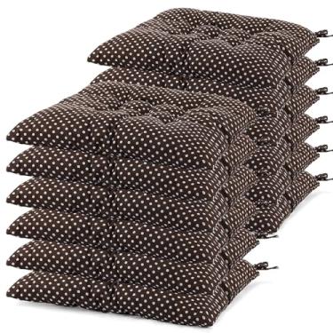 Imagem de Geetery 12 almofadas de chão para sala de aula, almofadas quadradas de assento para cadeira de chão, escola, jardim de infância, canto de leitura, almofadas grandes de meditação de 40 cm para ioga e