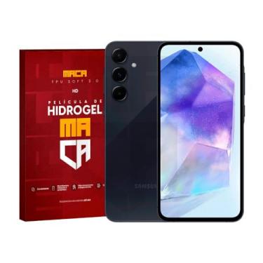 Imagem de Película de Hidrogel Galaxy A55 Frente e Verso Hd ou Fosca