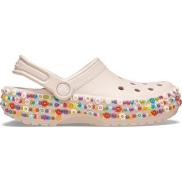 Imagem de Sandália Crocs Classic Beaded Band Clog K Quartz-Unissex