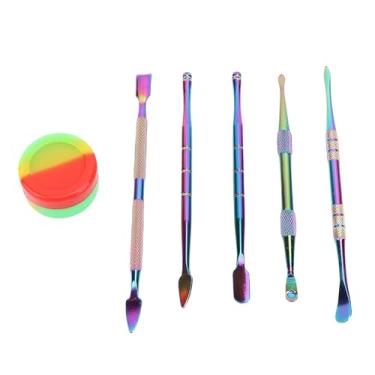 Imagem de Dioche Ferramentas de Escultura de Ponta Dupla Kit de Escultura Em Aço Inoxidável Premium Durável Multifuncional para Artistas Iniciantes Aparador de Unhas de Vela 6 Peças