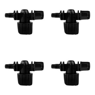 Imagem de 4Und Micro Aspersor Spray Trio Hunter 360º Ajustável - Ideal para Jard