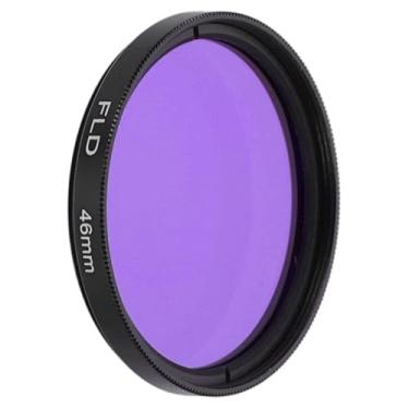 Imagem de PATIKIL Filtro de lente FLD de 46 mm, filtros fluorescentes, resina óptica, circular, parafuso, acessórios de correção de cor para lente de fotografia de câmera, roxo