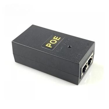 Imagem de Adaptador De Energia POE De Mesa 24V 1A 24W Para Câmera IP De Vigilânc