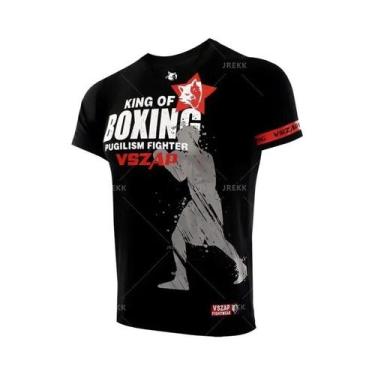 Imagem de Camiseta Esportiva Masculina De Secagem Rápida E Respirável Com Estamp