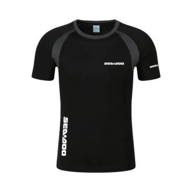 Imagem de Camiseta Masculina Sea Doo Seadoo Moto Estampada De Verão, 8 Cores, Ma