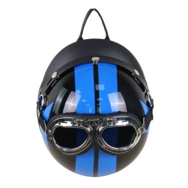 Imagem de Mochila Feminina Masculina Couro PU Personalidade Criativa Capacete Bolsa de Ombro Artesanal Moda Diagonal Grande Capacidade Bolsa Transversal, Alça Ajustável, C