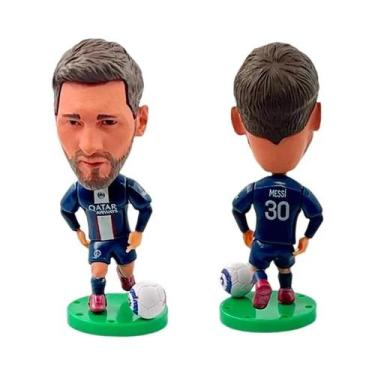 Imagem de Ornamento de figura estrela Messi C Ronaldo, boneca De Bruyne van Dijk