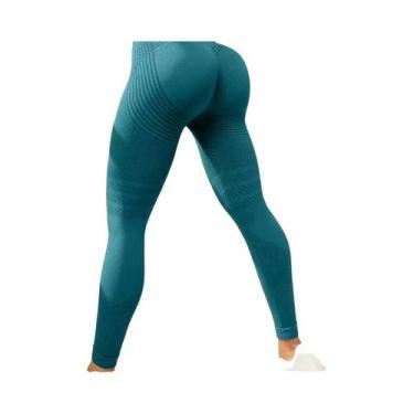 Imagem de Calças De Yoga Sem Costura De Cintura Alta Para Mulheres, Leggings Sli