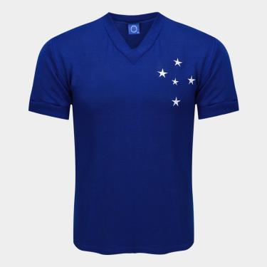 Imagem de Camiseta Cruzeiro Retrô Libertadores 1976-Masculino