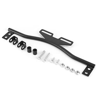 Imagem de KIMISS Liga de Alumínio da Motocicleta Amortecedor Dianteiro Suporte de Montagem de Luz de Nevoeiro para,-fácil Instalação (Preto)