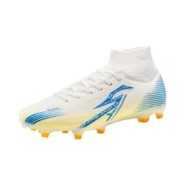 Imagem de Chuteiras De Futebol Unissex De Cano Alto Com Cravos TF FG 4 Cores - o