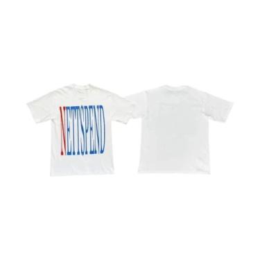 Imagem de Camiseta De Algodão Masculina Hip Hop Skateboard Street Nettspend Inve