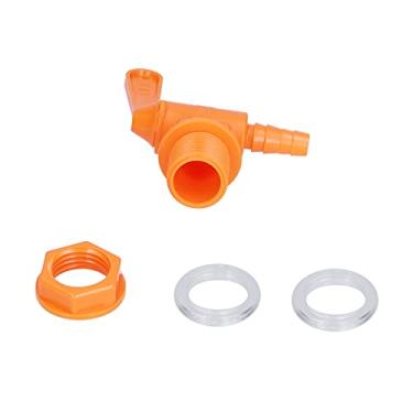 Imagem de Mingzhe Kit de Torneira para Barril de Cerveja, Torneira para Bebidas Carbonatadas, Fermentação Caseira, Juntas Balde (Laranja)