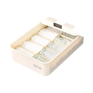 Imagem de Organizador De Gavetas Empilhável De Plástico Para Roupas Íntimas E Me