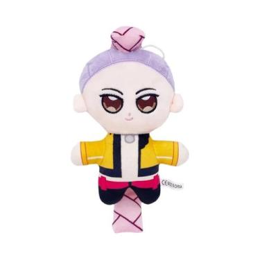 Imagem de Pelúcia De Monstro Monóculo Roxo De Anime Kpop Com Chapéu Preto, Brinq