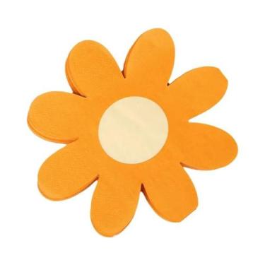 Imagem de Guardanapos De Papel Flor Margarida Rosa E Branca 20 Peças Lenços Desc