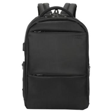 Imagem de Mochila Cosmo Pro Executiva Antifurto Preta - Posher-Unissex