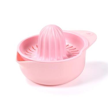 Imagem de Oubit Espremedor manual de cítricos versátil de 250 ml – Espremedor portátil de laranja limão – Aparelho de cozinha durável PS para pressionar à mão